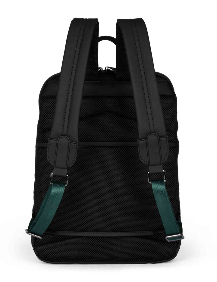 Spatarella Zaini uomo Oliver in nylon nero Presa