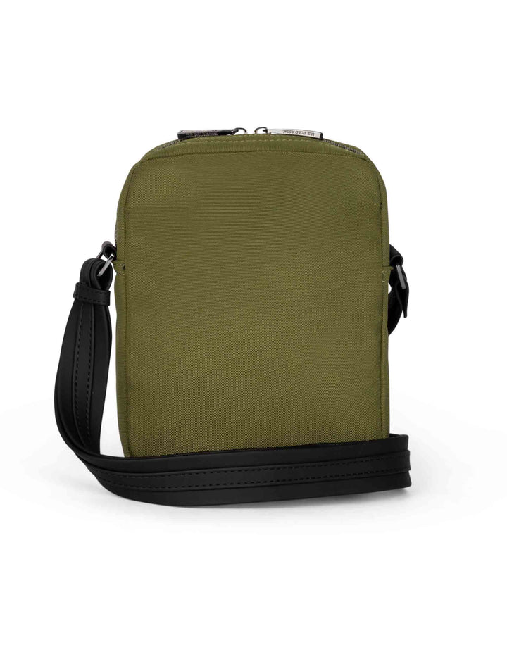 Spatarella Borselli uomo Oliver in nylon verde Offerta