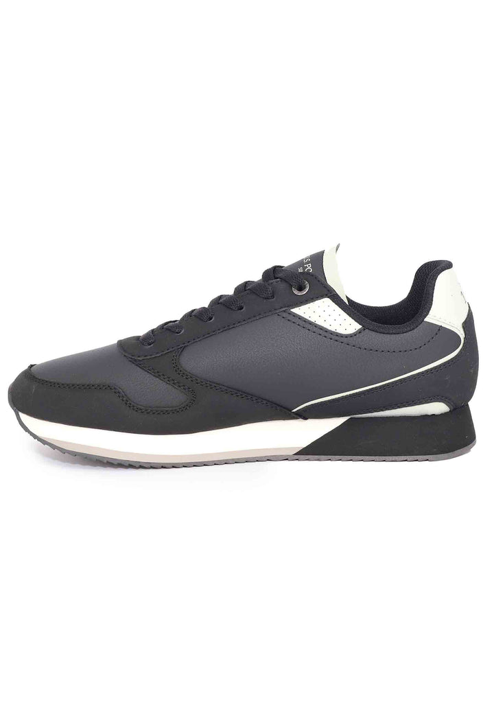 Spatarella Sneakers uomo in tessuto nero Only for today