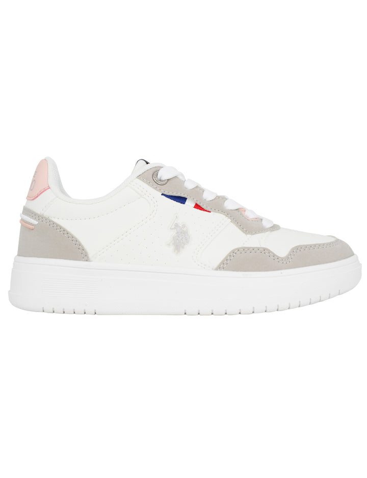 Spatarella Sneakers donna in eco pelle vintage beige Discount Store per i nuovi prodotti