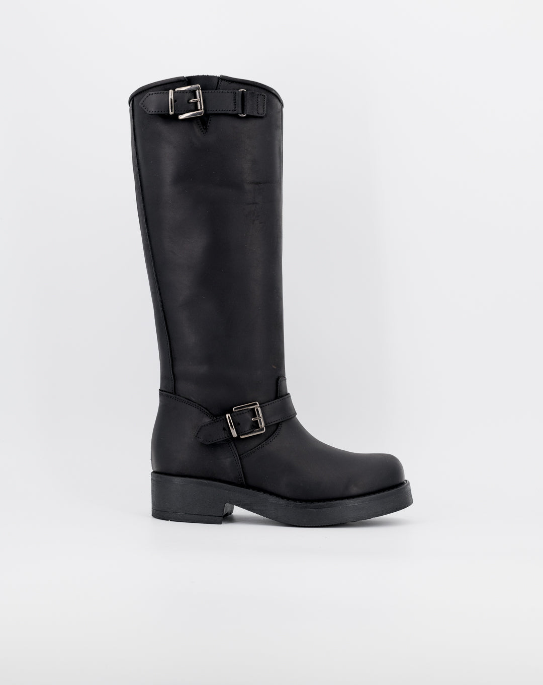 ﻿Stelio Malori Biker Stivale Mid Sullivan - NERO