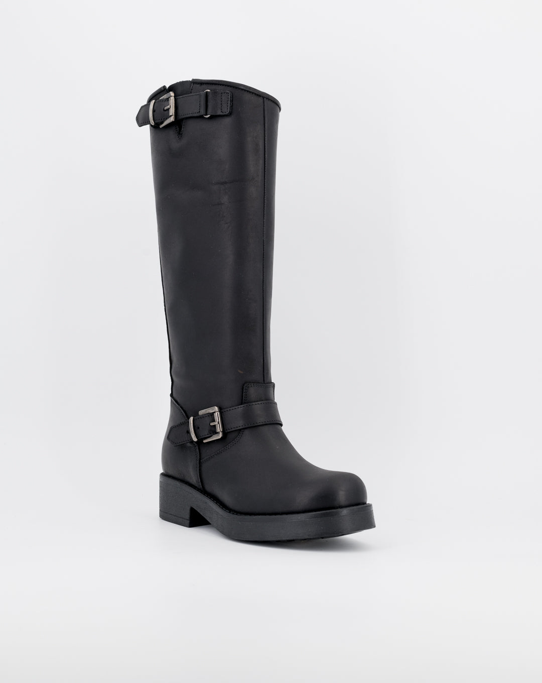 ﻿Stelio Malori Biker Stivale Mid Sullivan - NERO Sconto