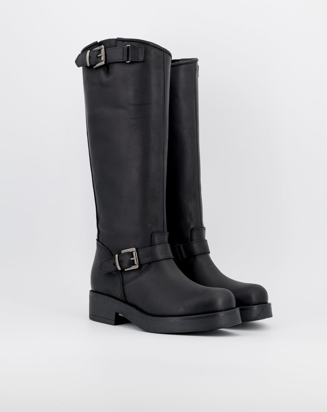 ﻿Stelio Malori Biker Stivale Mid Sullivan - NERO Sconto