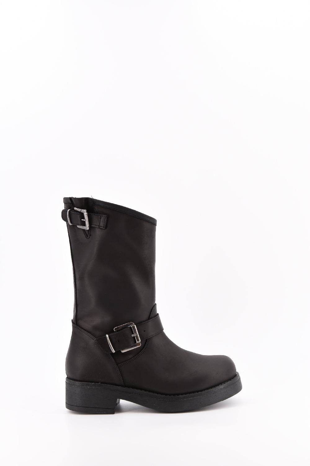 Stelio Malori Biker Tronchetto Mid Sullivan - NERO Promozione