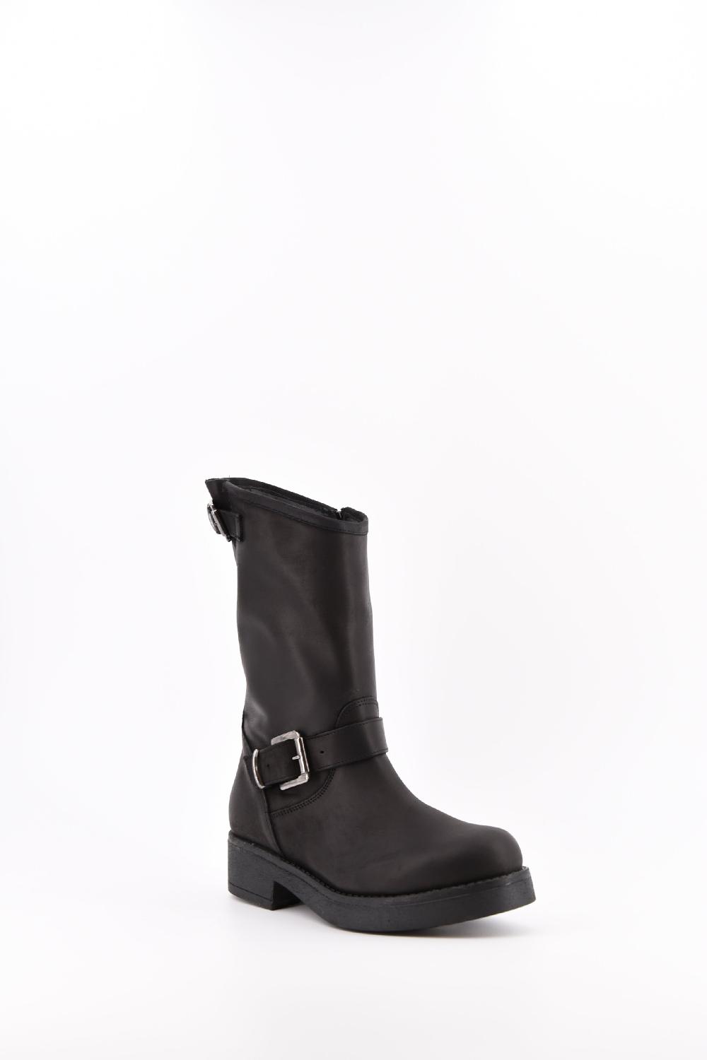 Stelio Malori Biker Tronchetto Mid Sullivan - NERO Promozione
