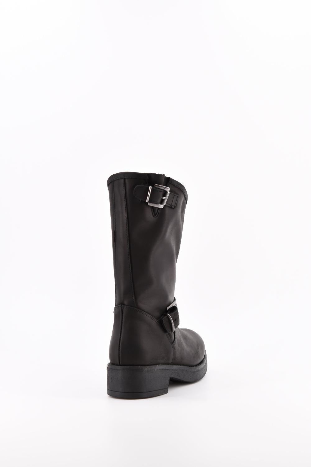 Stelio Malori Biker Tronchetto Mid Sullivan - NERO Promozione