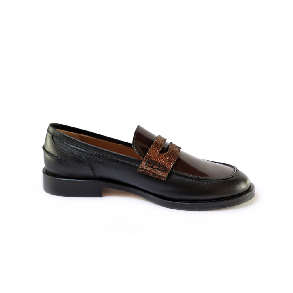 Ton Goût Mocassino Betty Nero Presa