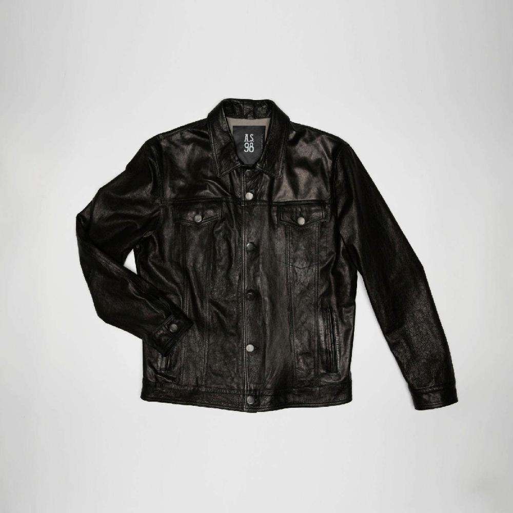 A.S.98 GIACCA IN PELLE BRUCE Sconto