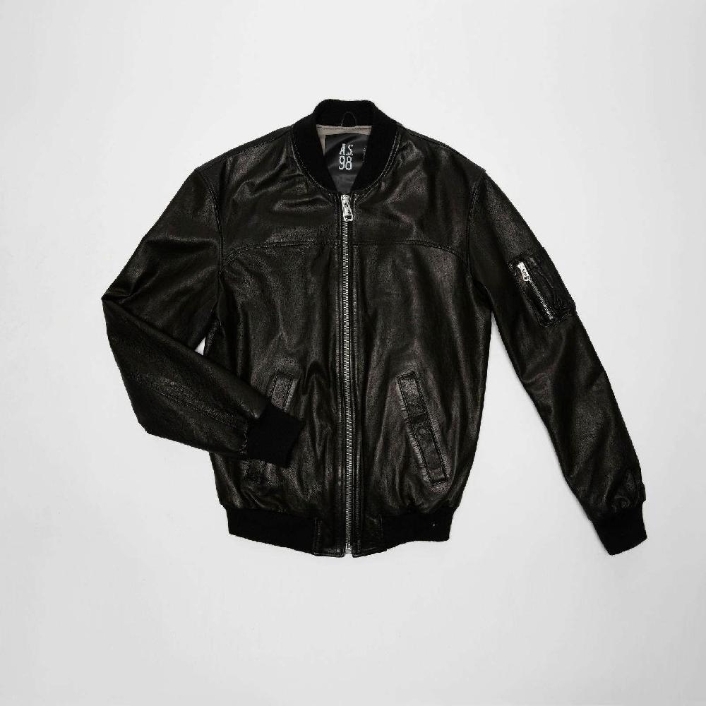 A.S.98 GIACCA IN PELLE JAMES Offerta