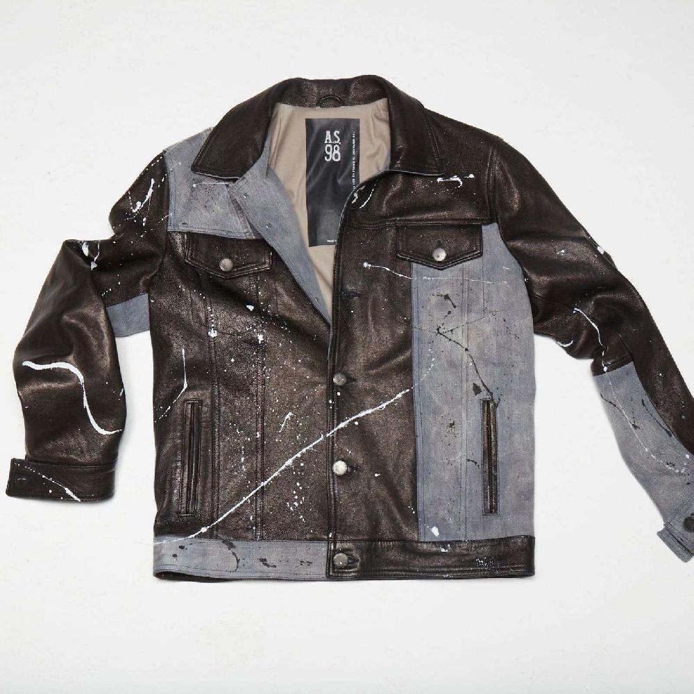 A.S.98 GIACCA IN PELLE BRUCE Moda