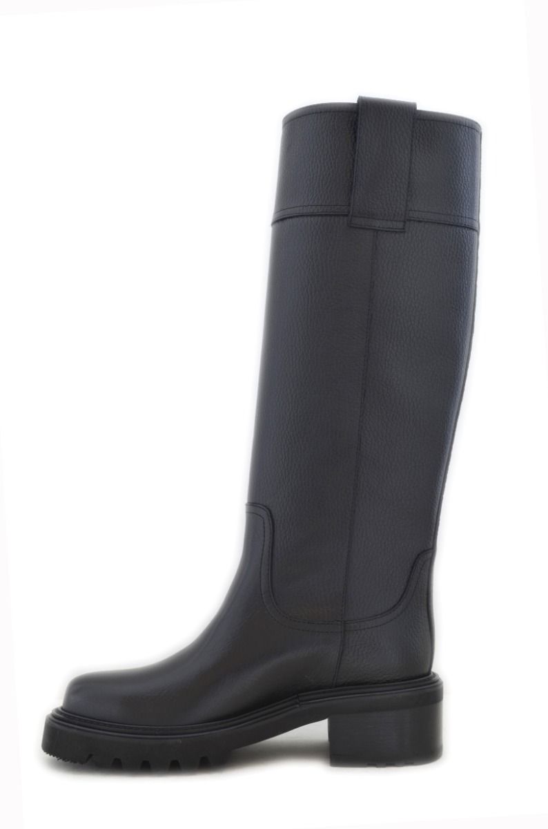 ﻿Via Roma 15 Biker pelle nera 3831 - Via Roma 15 Sconto