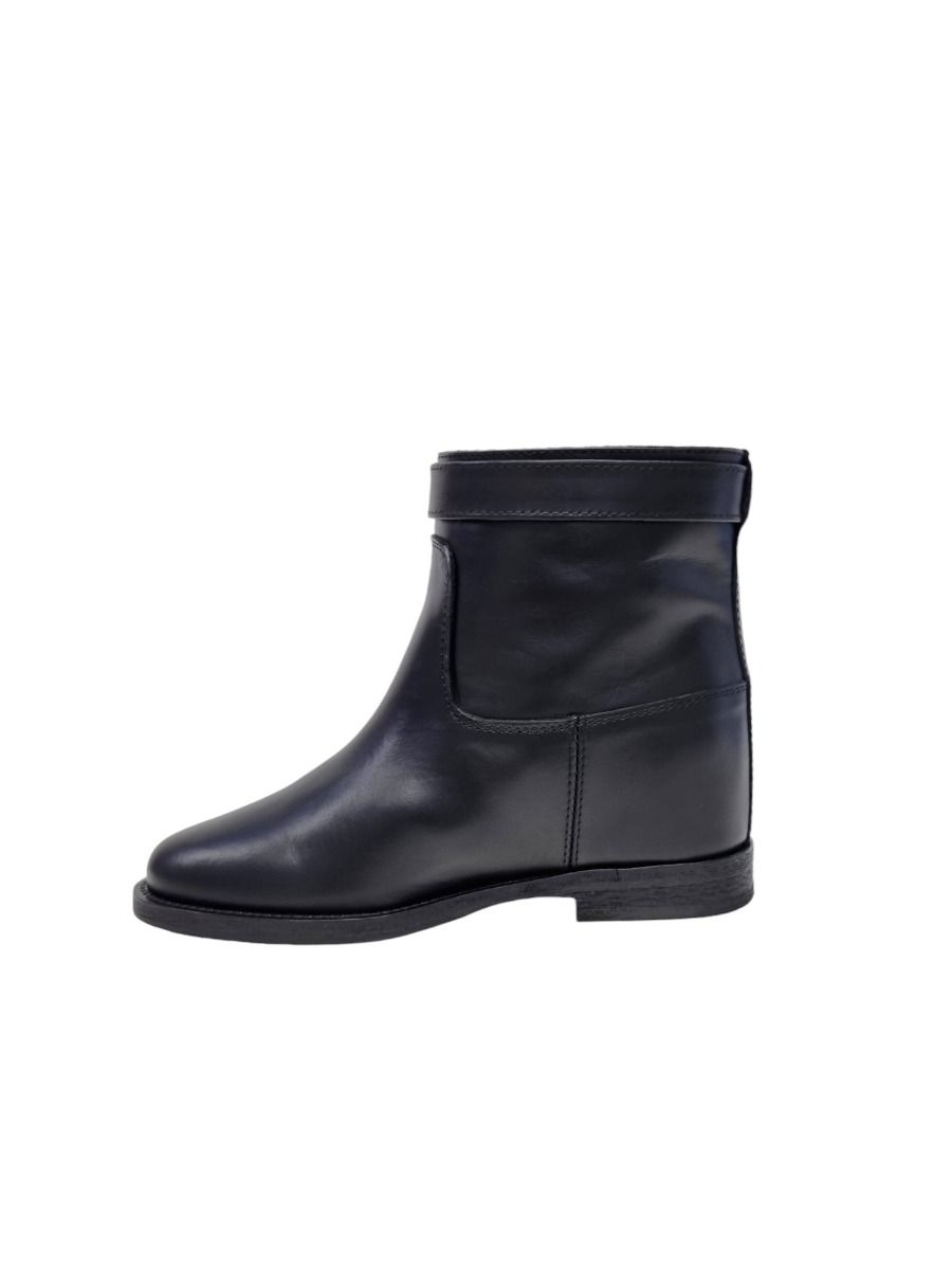 Via Roma 15 Tronchetto in pelle nera lucchetto oro 3866 - Via Roma 15 Hotsell