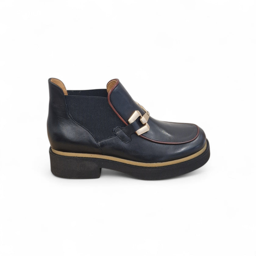 Viola Ricci Alice - Stivaletto beatles nero - rhum Economico