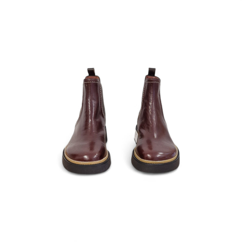 Viola Ricci Alice - Stivaletto beatles pelle mogano Hotsell