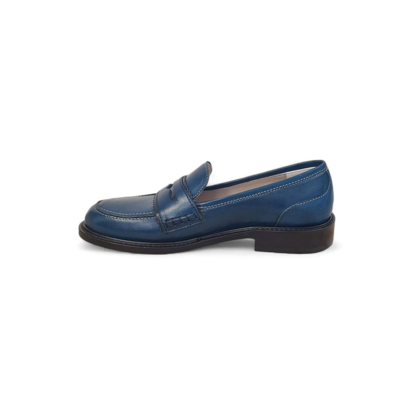 Viola Ricci Gaia - Mocassino nappa glove bleu' - basic I Più Venduti