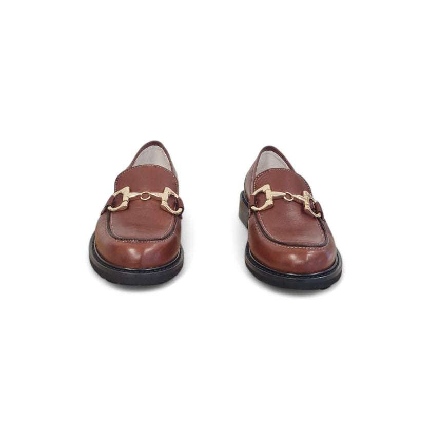 Viola Ricci Gaia - Mocassino nappa glove rhum Negozio