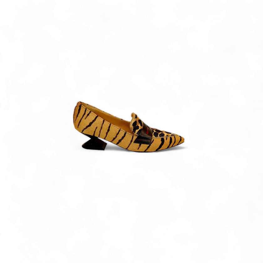 Viola Ricci Linda - mocassino maculato animalier Promozione Limitata