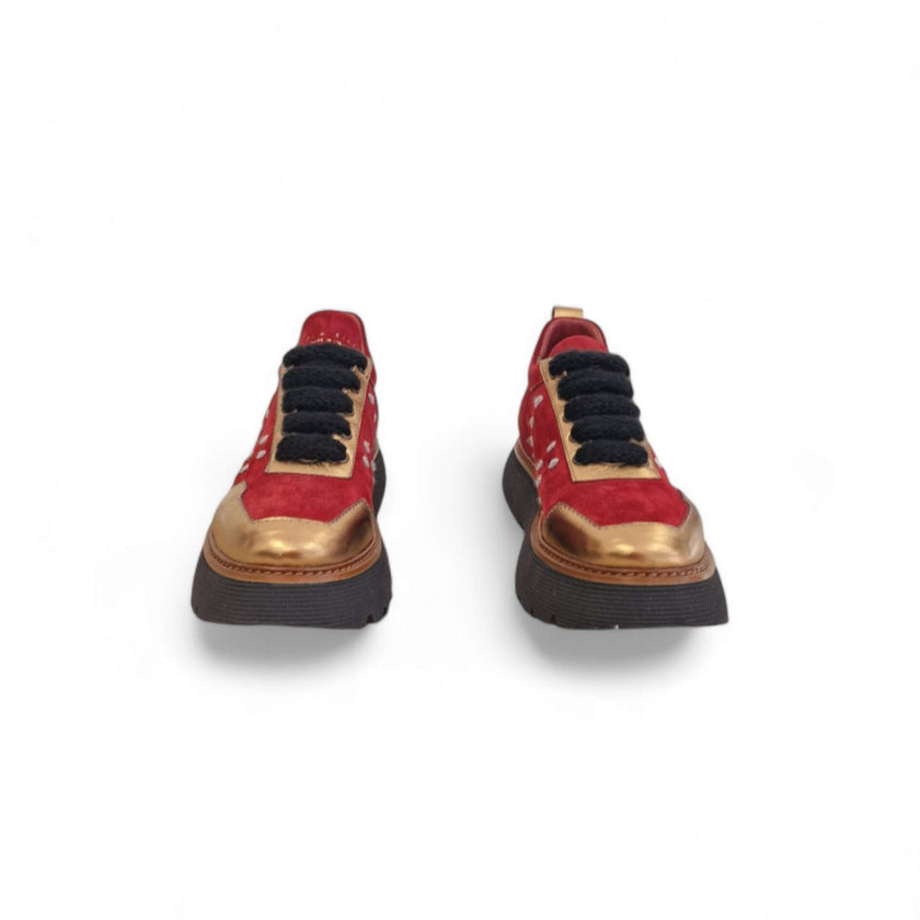 Viola Ricci Regina - pelle rosso garnet - kombat Presa