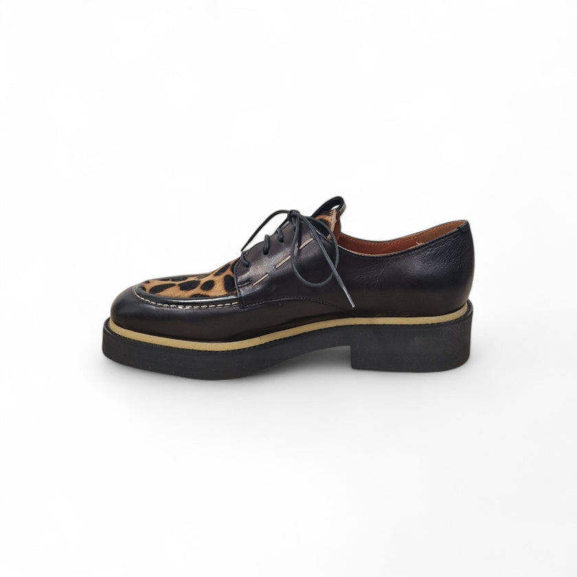 Viola Ricci Alice - Scarpa allacciata Nera Safari Offerte