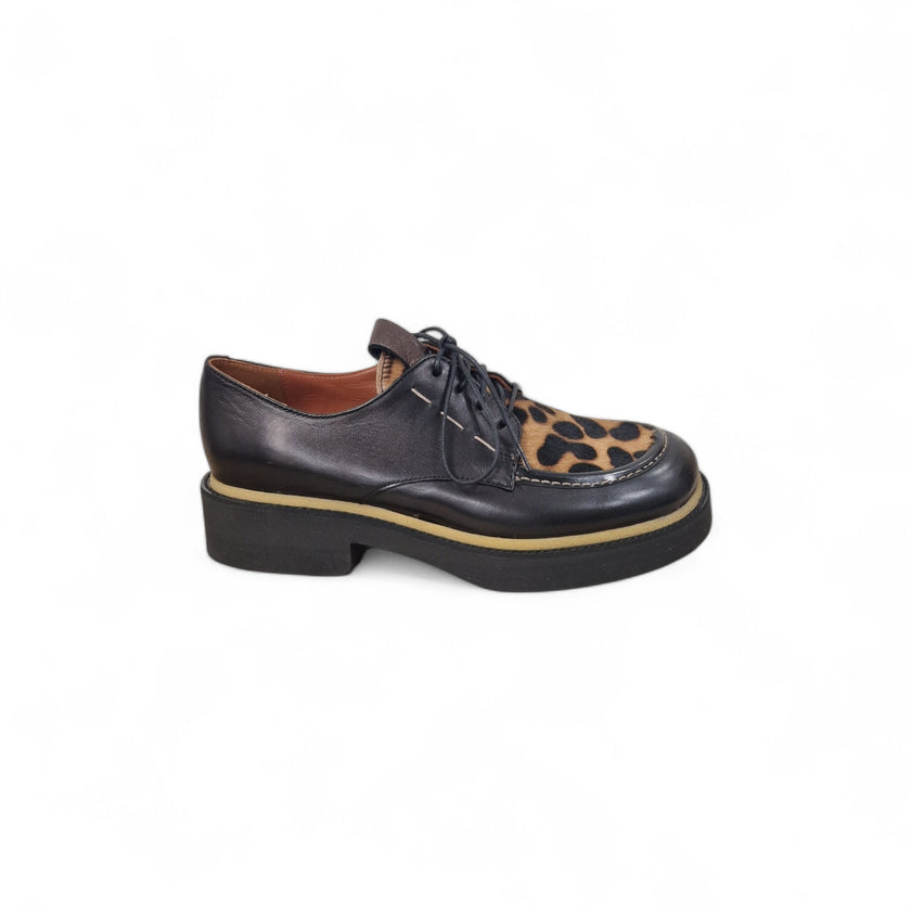 Viola Ricci Alice - Scarpa allacciata Nera Safari Offerte
