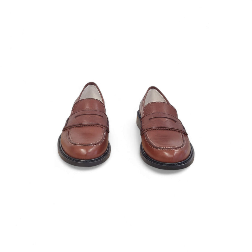 Viola Ricci Gaia - Mocassino nappa glove rhum - basic Negozio