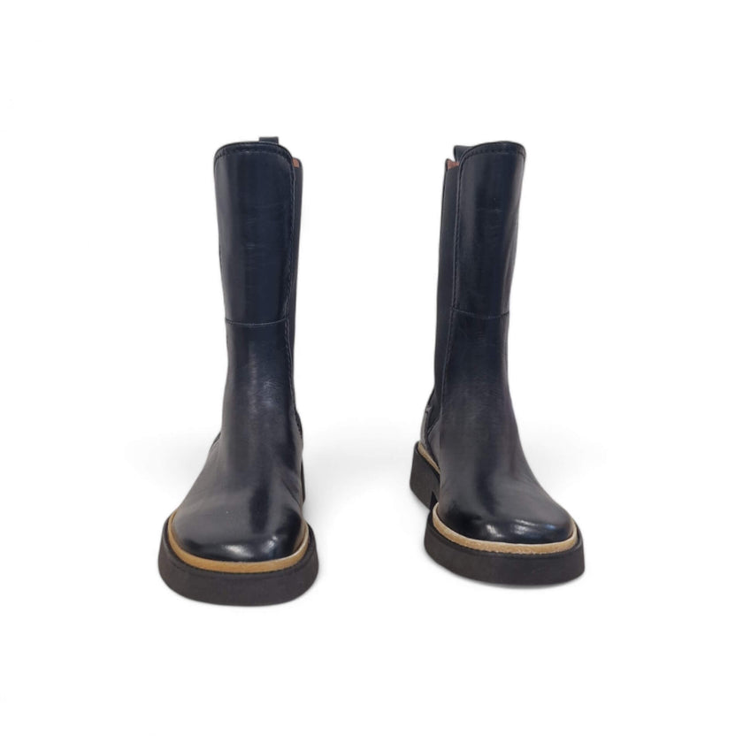 Viola Ricci Alice - Stivale beatles in pelle nera Fino Al -60%
