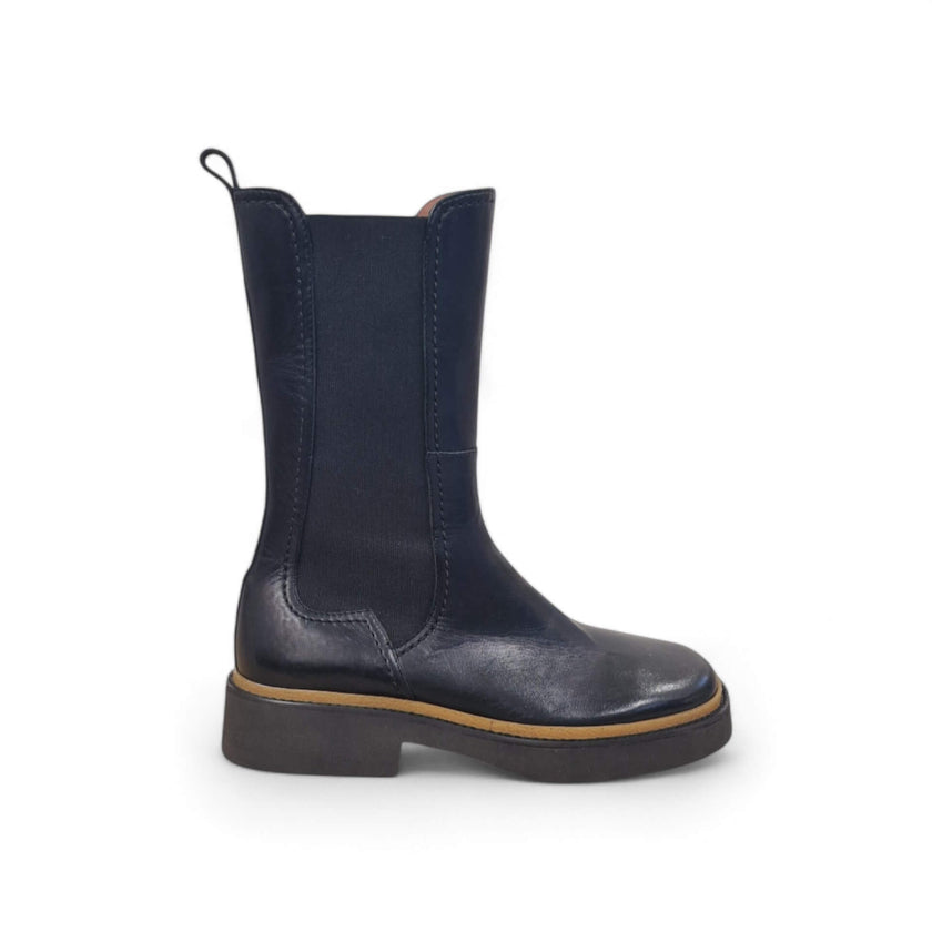 Viola Ricci Alice - Stivale beatles in pelle nera Fino Al -60%
