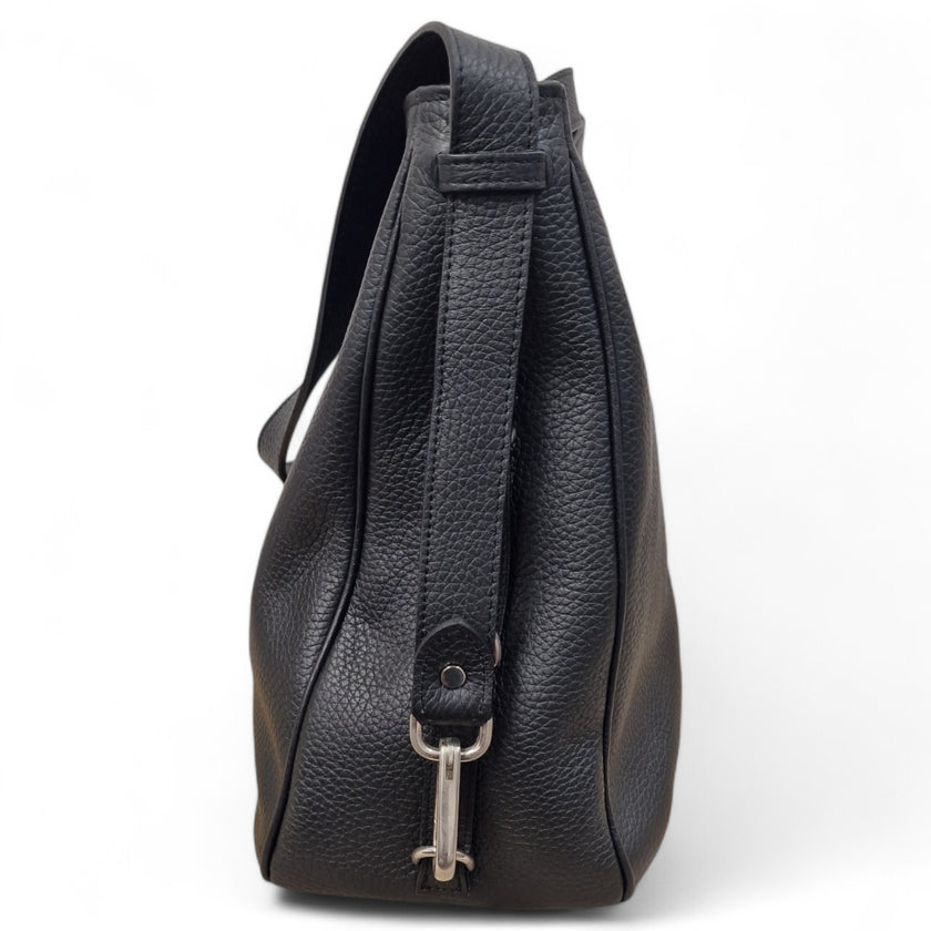 Viola Ricci West - Borsa in pelle nera Consegna Veloce