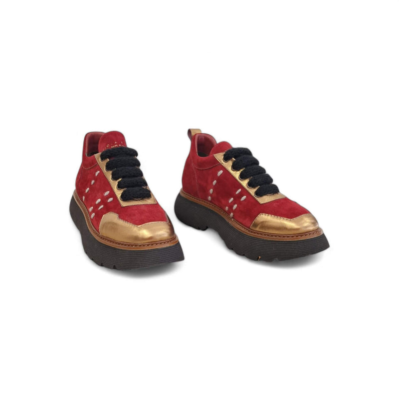 Viola Ricci Regina - pelle rosso garnet - kombat Presa
