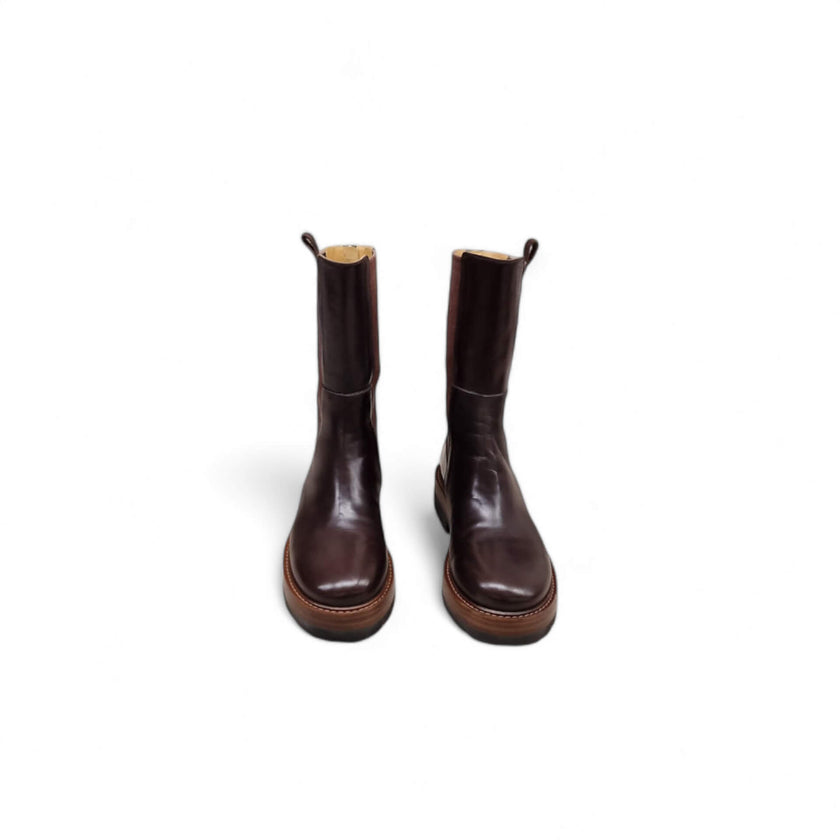 Viola Ricci Sally - Stivale in pelle T.moro Hotsell